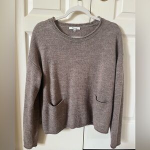 Madewell Taupe / Beige Alpaca blend sweater. Great used condition